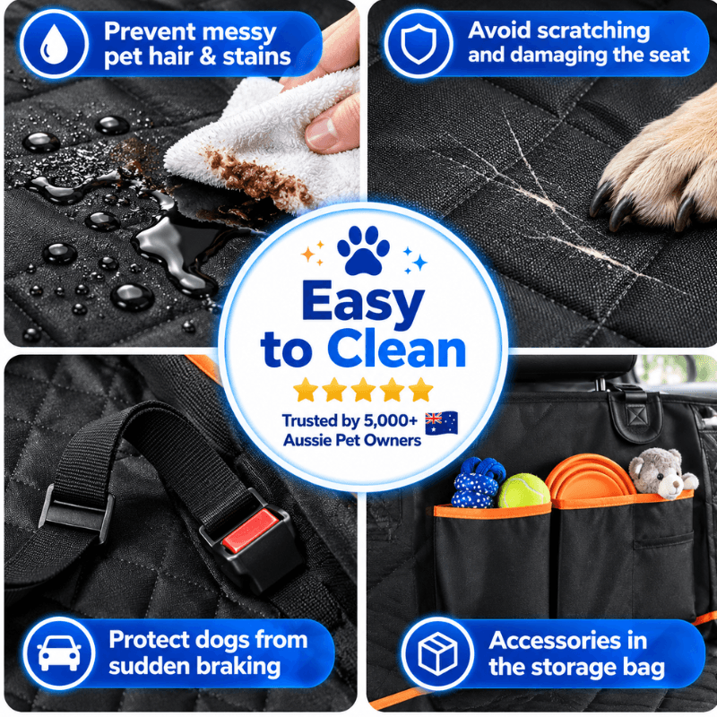 HealtheNest™ Waterproof Pet Car Seat Protector