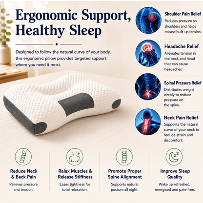 HealtheNest™ Ergonomic Pillow