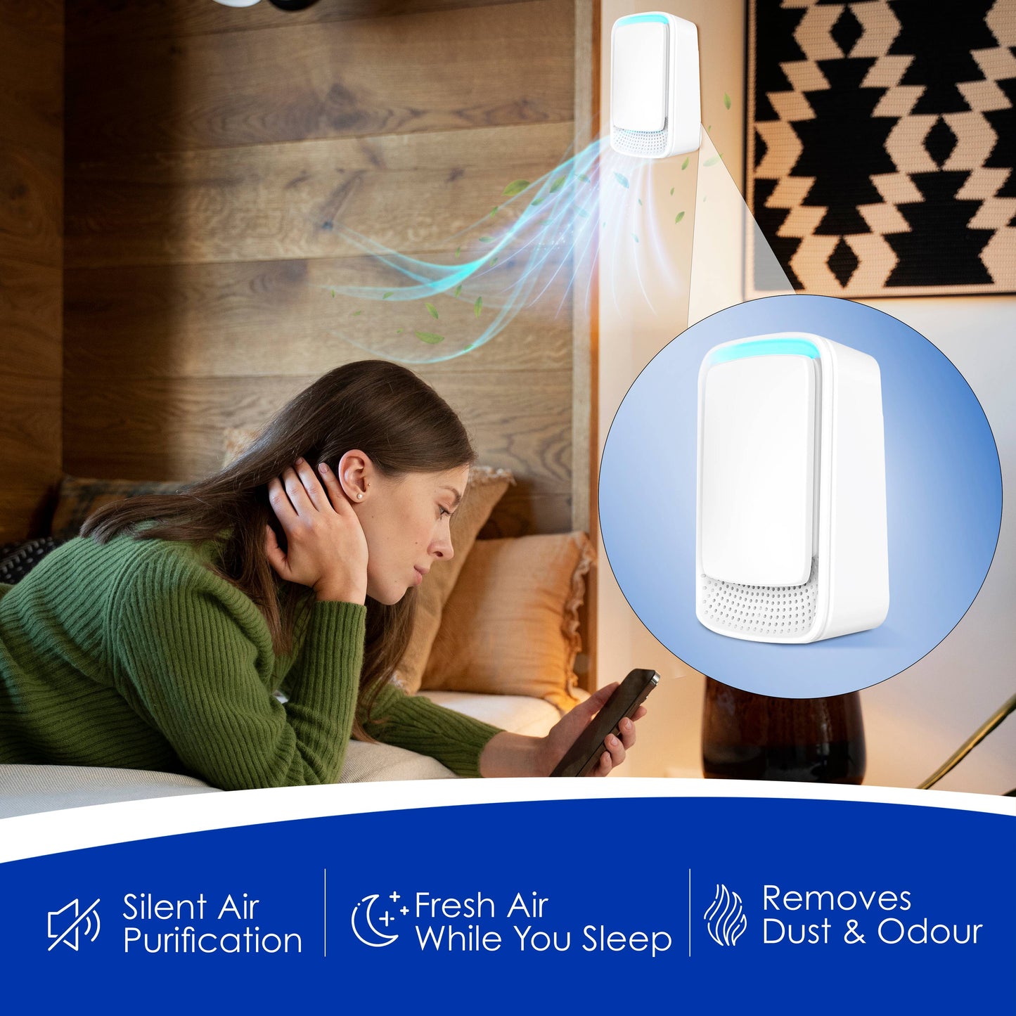 HealtheNest™ Plug In Negative Air Ionizer